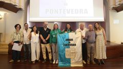 Los premiados de Amigos de Pontevedra en este 2025, este sbado en el Liceo Casino de Pontevedra