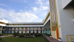 Imagen de archivo de un patio interior en la c�rcel de O Pereiro