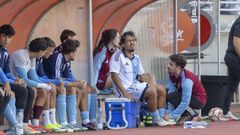 Ces Cotos se lesion� en el partido ante el Oviedo Vetusta
