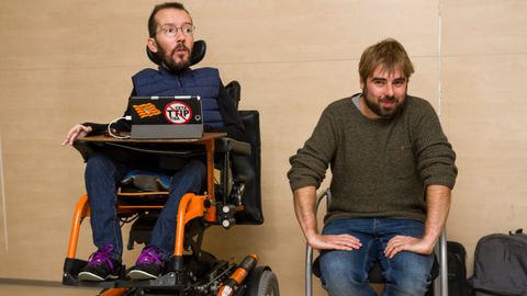 Pablo Echenique y Daniel Ripa