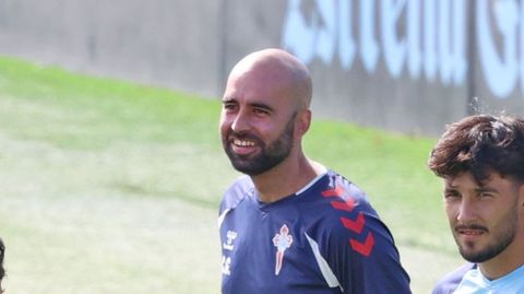 El entrenador del Celta, Claudio Gir�ldez.