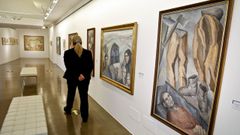 La Pinacoteca acoge ahora obras de Colmeiro.