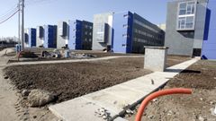 Obras de construcci�n del HULA, en el a�� 2008.