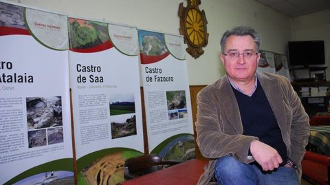 Enrique Sampil preside o Crculo Saviao desde o ano 1982