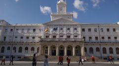 Edificio del Ayuntamiento de Ferrol, en foto de archivo.