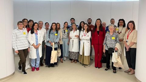 Algunos de los participantes en el Consejo de Pacientes