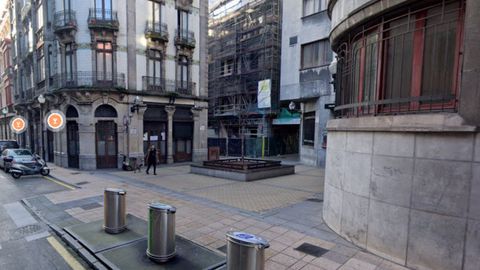 Plaza Monte de Piedad en Gijón