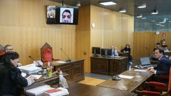 El acusado compareci� por videoconfrencia desde Alemania