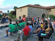 El Concello apost� por un acto sencillo y abierto al p�blico.