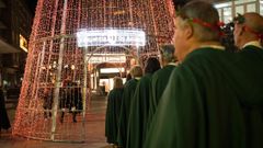 Panxoli�as para estrear a Aldea de Nadal de Vilagarc�a