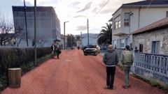 Recreaci�n del Camino Ingl�s a su paso por Almeiras