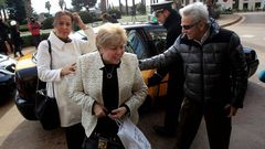 La familia de Shakira a su llegada a la cl�nica