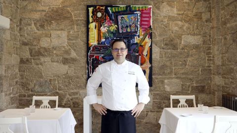 En la imagen, Manuel García, chef de O Retiro da Costiña
