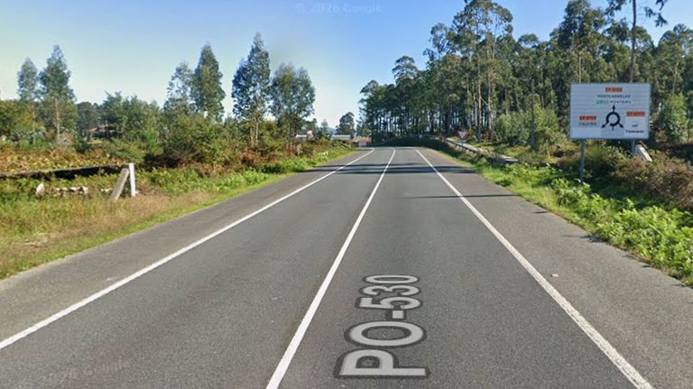 La carretera en la que un conductor huy� tras atropellar mortalmente a un hombre de 78 a�os comunica el pol�gono de Tremoedo con la V�a do Saln�s