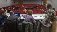 La reuni�n cont�, adem�s de con varios t�cnicos municipales, con los concejales Manuel C�sar y M�riam Louzao