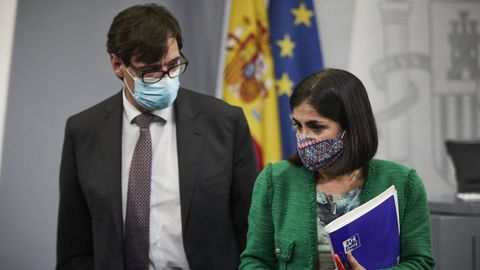 En directo: comparecencia de Salvador Illa y Carolina Darias