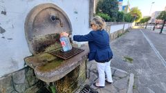 La fuente de Traves&iacute;a de Vigo, conocida como fuente de la Fenosa.