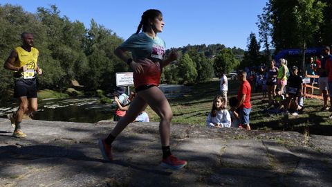 Leiro celebra 41 historias de su carrera popular.La zona de O Salgueiral fue el eje de la clsica de O Ribeiro