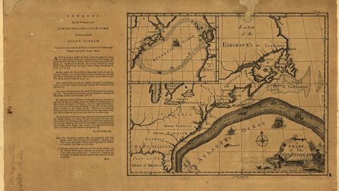 El primer mapa de la corriente del Golfo fue realizado por Benjamin Franklin en 1786. En �l quedaba reflejado el camino m�s corto para viajar en barco de Am�rica a Europa