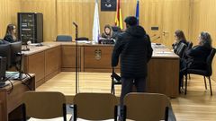 El acusado, que tiene 74 a�os, admiti� los hechos ante una magistrada de Ourense