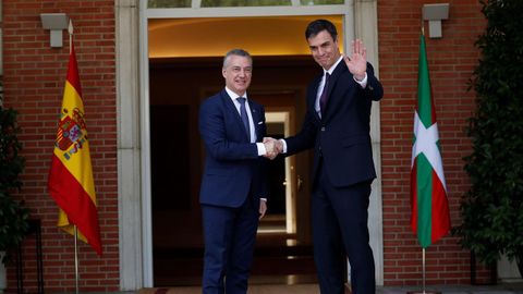 ��igo Urkullu y Pedro S�nchez, en una imagen de archivo