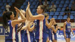 Boquete y Allen celebrando en A Malata en una imagen de archivo.