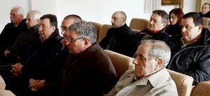 Un momento de la asamblea de la plataforma ribadense.