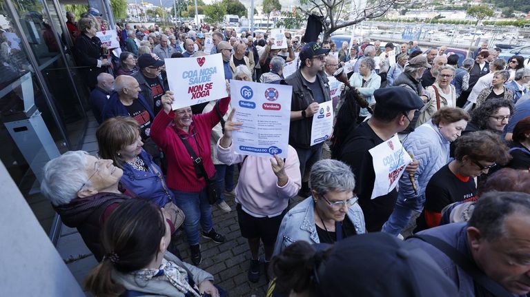 Concentracin en Viveiro, en imagen de archivo