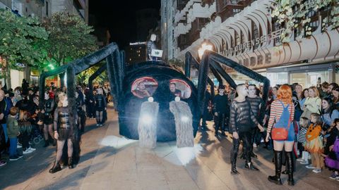 Desfile de Halloween en Ourense.