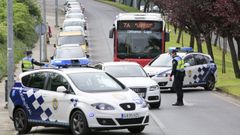 Control da Polic�a Local o pasado mes de abril