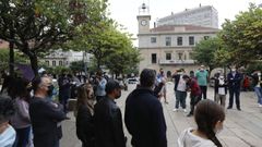 Vecinos de O Carballi�o se concentraron la ma�ana del s�bado para rechazar la agresi�n