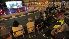 Cine en la rotonda de rosalia de castro