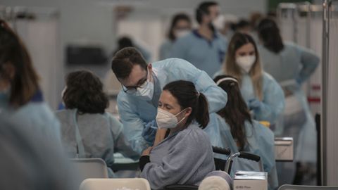 Vacunaci�n de Sanitarios en Sevilla