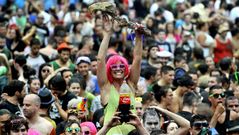 Multitudinaria sesi�n verm�