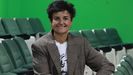 Tereta Berbel, antes de su charla en A Coru�a