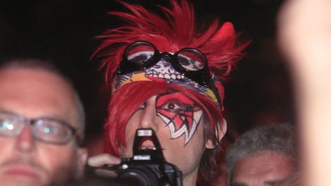 El concierto de Fangoria abarrotó la plaza