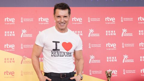 El presentador ferrolano Jes�s V�zquez.