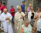 Carballo particip� en los oficios religiosos de Lodoselo. 