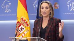 Cuca Gamarra en el Congreso.