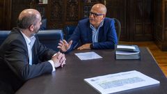 David Mart�nez, con Jos� Manuel Baltar