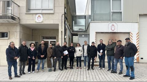 Representantes do BNG da Mari�a e do GES de Cervo