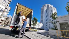 Arranca la mudanza a la Ciudad de la Justicia de Vigo