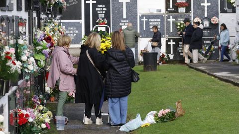 Todos los Santos en el cementerio de Catabois, Ferrol