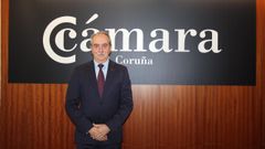 El presidente de la Cmara de Comercio de A Corua, Antonio Couceiro.