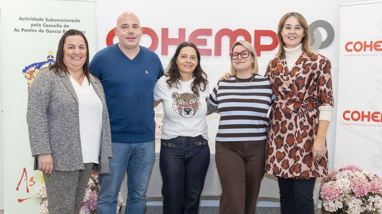 Los ganadores del concurso de tapas Saborea As Pontes 2025.