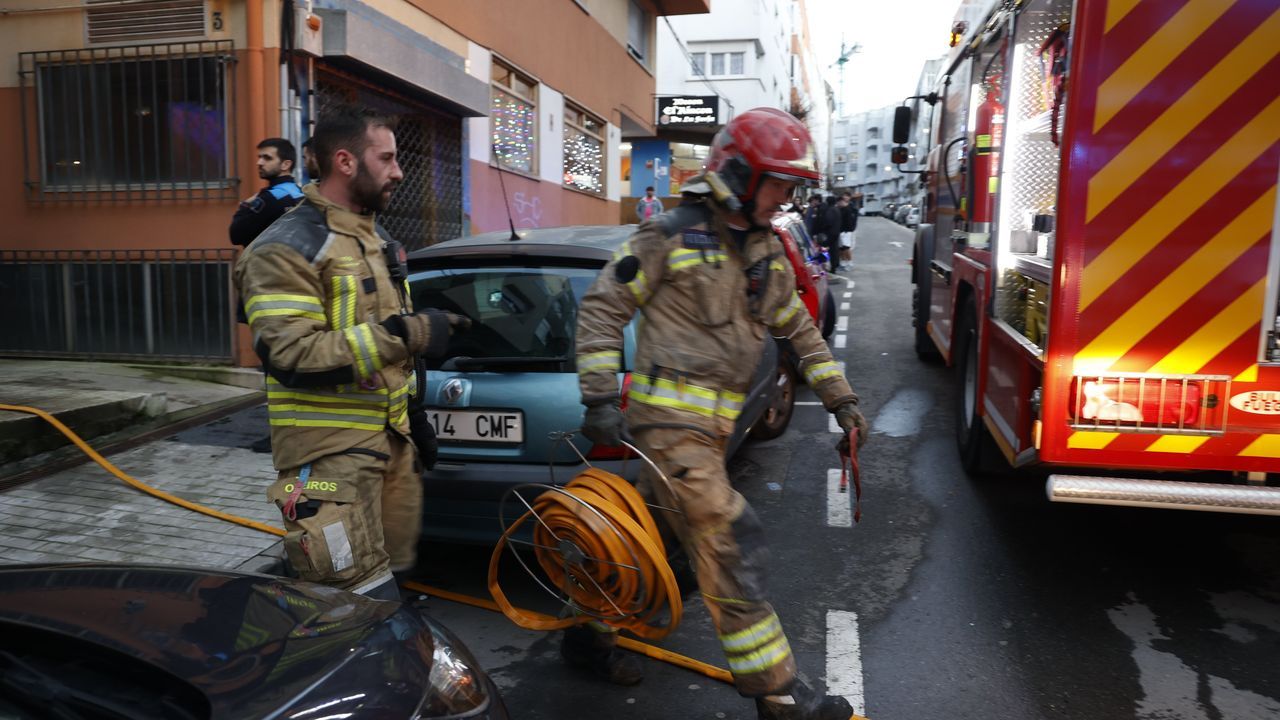 Muere una mujer de 42 años en el incendio de su vivienda en Oleiros