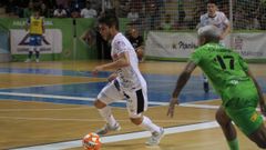 Altamirano, en el primer encuentro de la serie disputado en Son Moix.