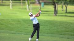 Alfredo Garc�a disputando un torneo