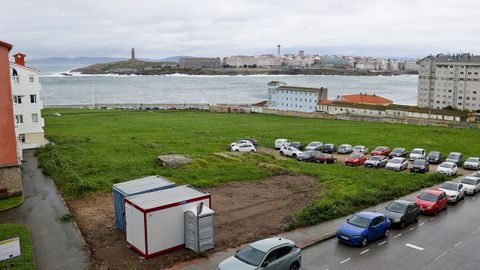 Terreno en el que est� previsto el desarrollo del proyecto de As Percebeiras