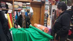 Marisa D&iacute;az segu&iacute;a al frente de Tejidos Fildar, en Monforte, superada la edad de retiro. Traspas&oacute; el negocio el a&ntilde;o pasado